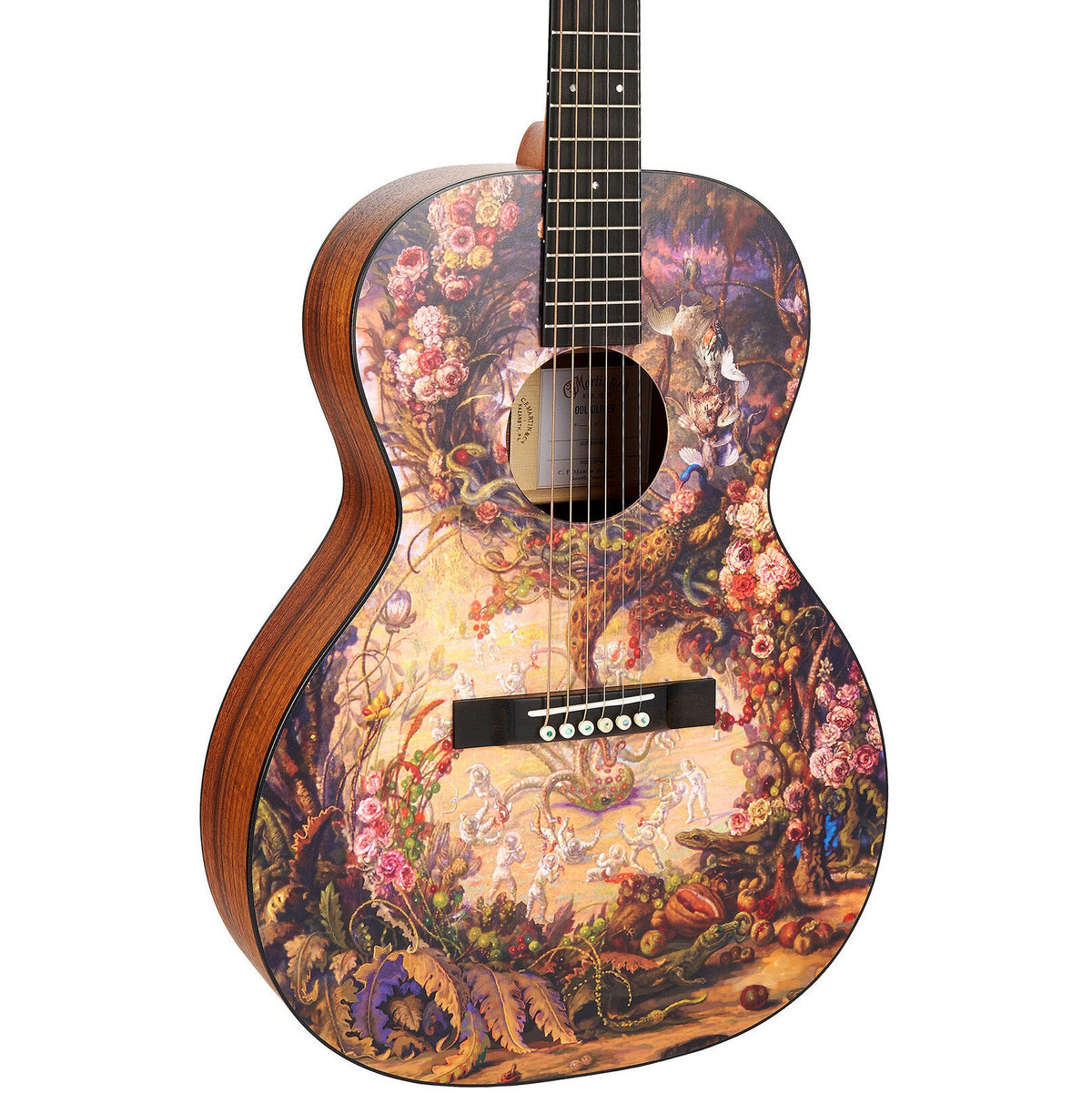 Martin 00L Oliver Limited Edition Grand Concert Acoustic Guitar - Custom Ink