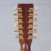 Martin Custom Shop D-28 Style Black Walnut/Italian Alpine Spruce Fishman Matrix VT 12-String Acoustic Electric Guitar - CHUCKCSCLUSIVE - #M2880834