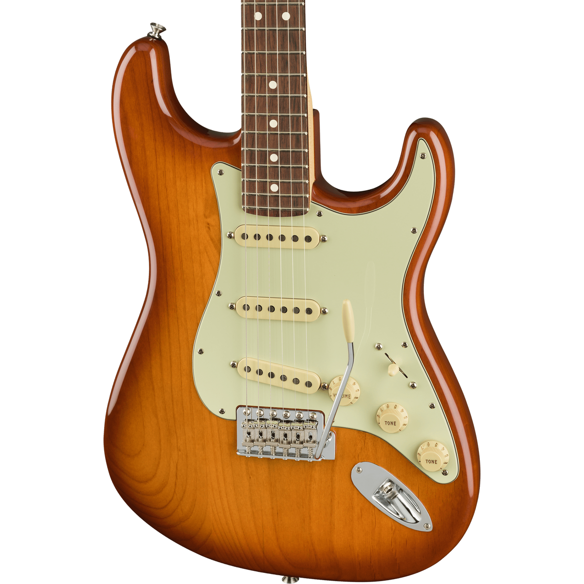 Fender American Performer Stratocaster® Electric Guitar, Honey Burst