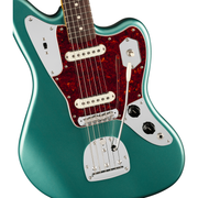 Fender American Professional Classic Jaguar Electric Guitar - Faded Sherwood Green Metallic