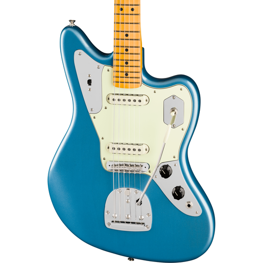 Fender American Professional Classic Jaguar Electric Guitar - Faded Lake Placid Blue