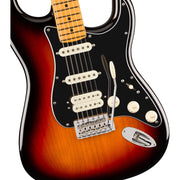 Fender American Professional Classic Stratocaster HSS Electric Guitar, Maple Fingerboard - 3-Color Sunburst