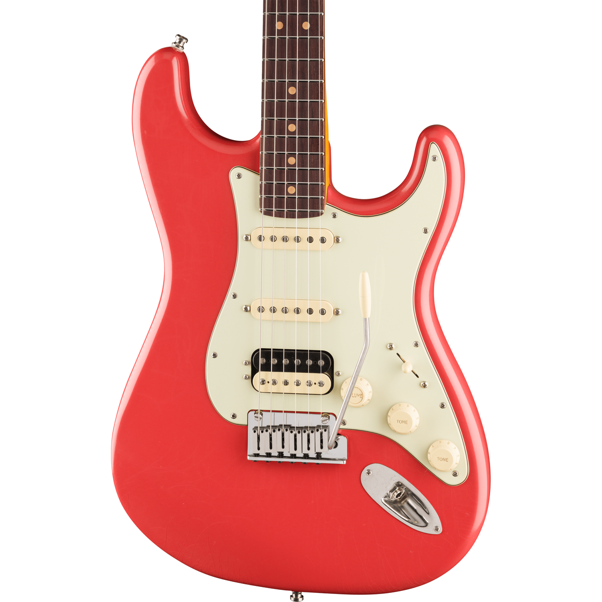 Fender American Ultra Luxe Vintage '60s Stratocaster HSS - Fiesta Red