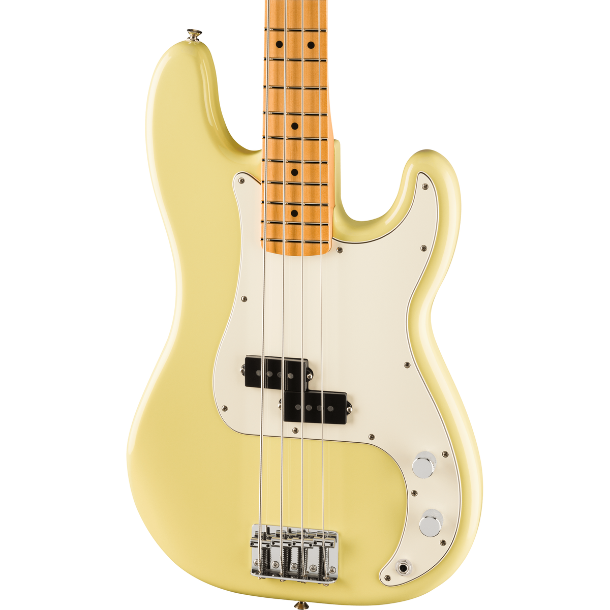 Fender Player II Precision Bass Guitar - Maple Fingerboard, Hialeah Yellow