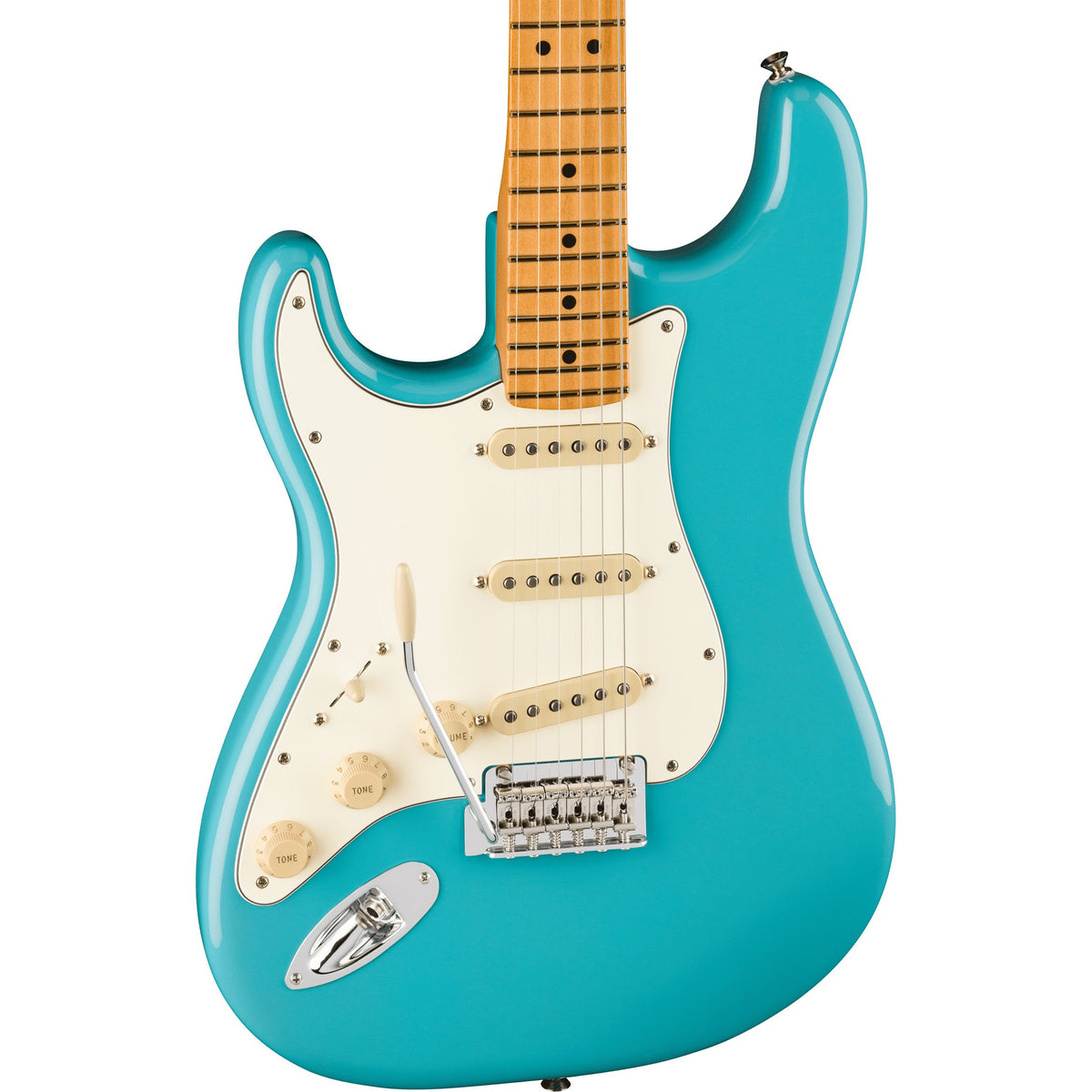 Fender Player II Stratocaster Left-Hand - Maple Fingerboard, Aquatone Blue