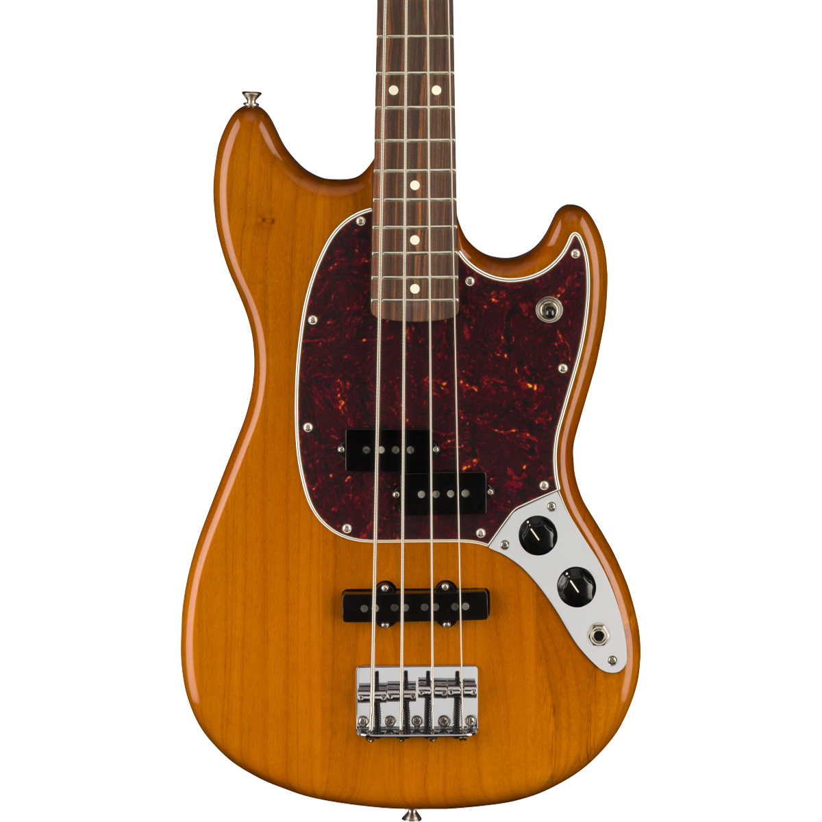 Fender Player Mustang PJ Bass - Aged Natural