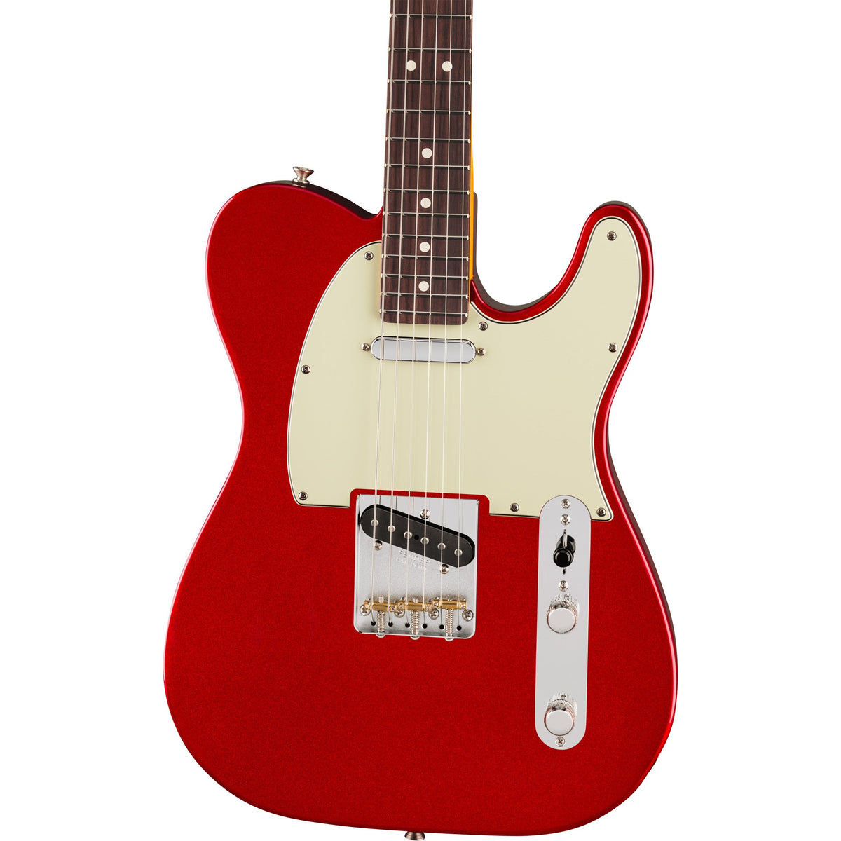 Fender Limited Edition Pro Classic Silent Telecaster - Rosewood Fingerboard, Candy Apple Red