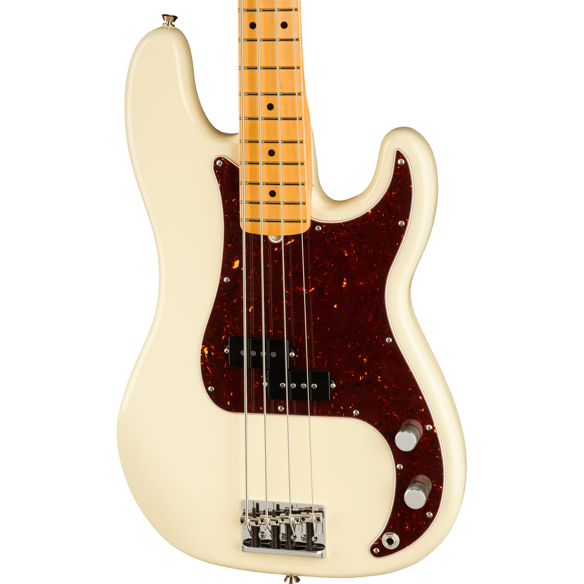 Fender American Professional II Precision Bass® Electric Bass, Olympic White