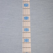 Spector Euro 4 LT Poplar Burl Over Ash Electric Bass Guitar - Faded Light Blue Gloss - CHUCKSCLUSIVE - #]C121NB23243