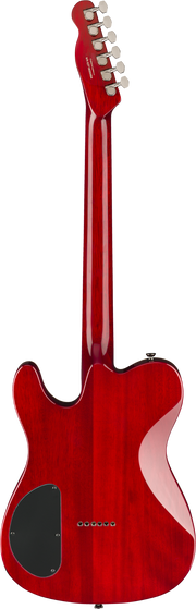 Fender Special Edition Custom Telecaster HH - Crimson Red Transparent