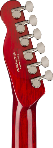 Fender Special Edition Custom Telecaster HH - Crimson Red Transparent