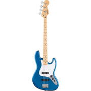 Fender Standard Jazz Bass - Maple Fingerboard, White Pickguard, Aqua Marine Metallic