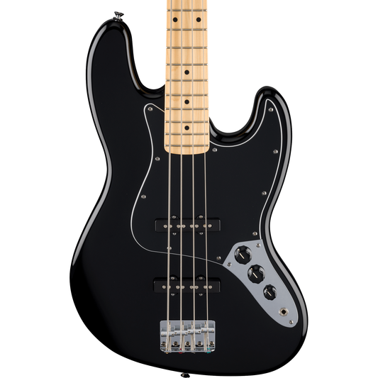 Fender Standard Jazz Electric Bass - Maple Fingerboard, Black