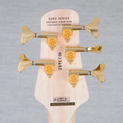 Spector Euro 5 LT Solid Korina Wings 5-String Electric Bass Guitar - Natural Satin - CHUCKSCLUSIVE - #NB23462