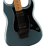 Squier Contemporary Stratocaster® HH FR, Black Pickguard, Gunmetal Metallic