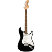 Squier Affinity Series Stratocaster Mustang Micro Pack - Laurel Fingerboard, Black