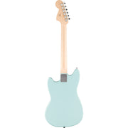 Squier Sonic Mustang Guitar - Maple Fingerboard, White Pickguard, Daphne Blue