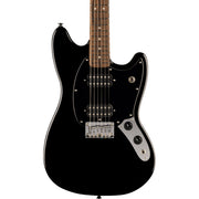 Squier Sonic Mustang HH Guitar - Laurel Fingerboard, Black Pickguard, Black