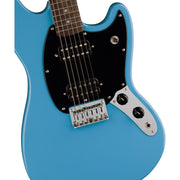 Squier Sonic Mustang HH, Laurel Fingerboard, Black Pickguard, California Blue