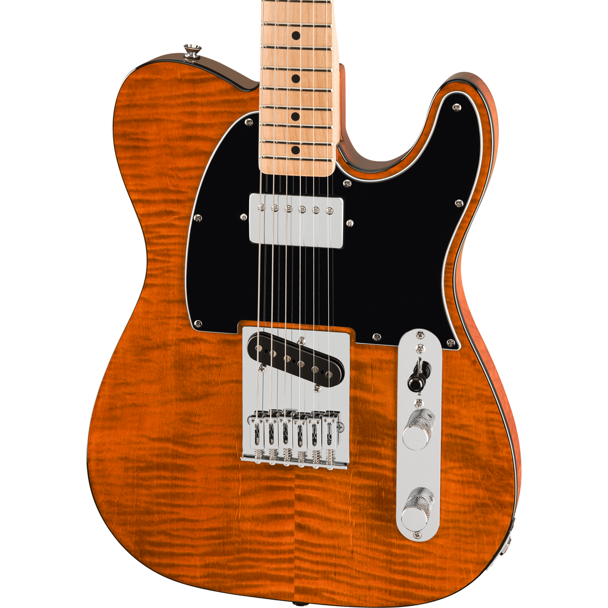Squier Affinity Series Telecaster Electric Guitar FMT SH - Maple Fingerboard, Black Pickguard, Moch