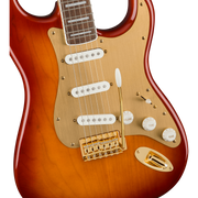 Squier 40th Anniversary Strat, Gold Edition, Laurel Fingerboard, Sienna Sunburst