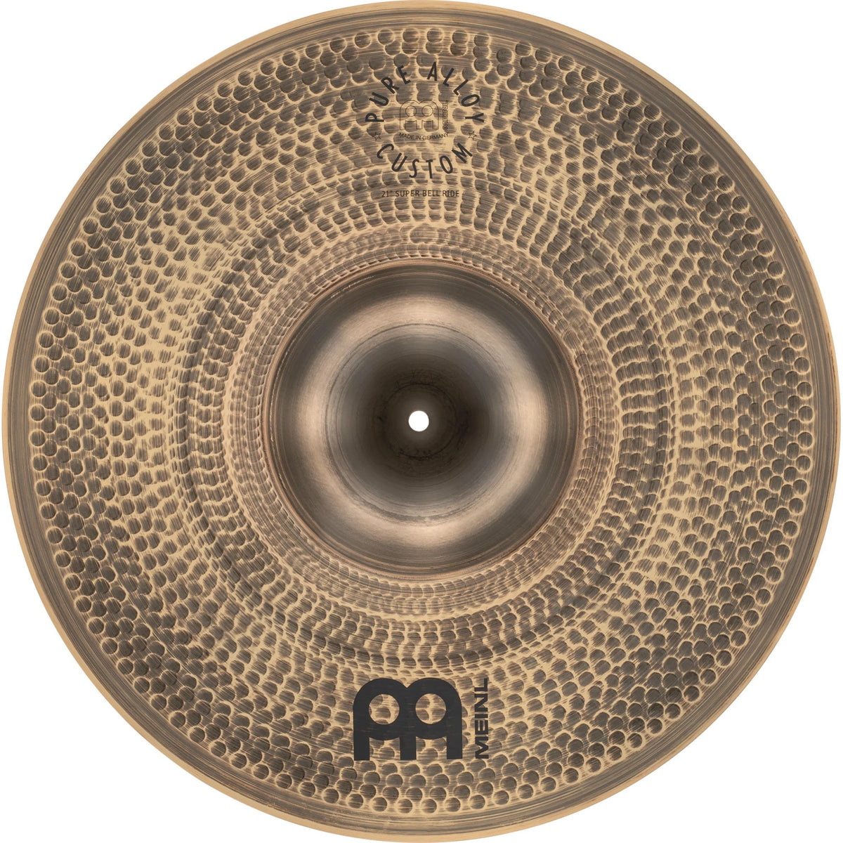 Meinl 21-Inch Pure Alloy Custom Super Bell Ride Cymbal