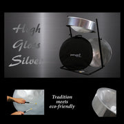 Panyard C-20 Lead Steel Pan - High Gloss Silver - Plus Package