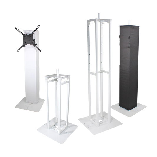 ProX XT-FLEXTOTEMTV Adjustable TV Bracket and Carrying Bag