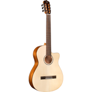 Cordoba Fusion 5 Acoustic-Electric Cutaway Nylon String Guitar, Natural