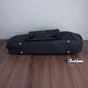 Marcus Bonna Compact Case for Tenor Trombone with Music Bag and Trombone Stand Strap - Black Nylon