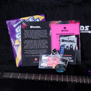 Badlands GX1 Hellcat HSS Electric Guitar - Sunset Leopard With Keeley Limited Edition Hellcat Caverns Delay/Reverb Effects Pedal - #US24LPB0008