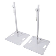 ProX X-POLARISWHX2 POLARIS Portable Speaker and Lighting Dual Stand Kit with Base Plate