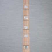 Spector Euro 4 LT Spalted Maple Bass Guitar - Fire Red Burst - CHUCKSCLUSIVE - #]C121SN 21111