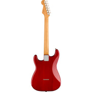 Fender Noventa Stratocaster Electric Guitar - Crimson Red Transparent, Pau Ferro Fingerboard