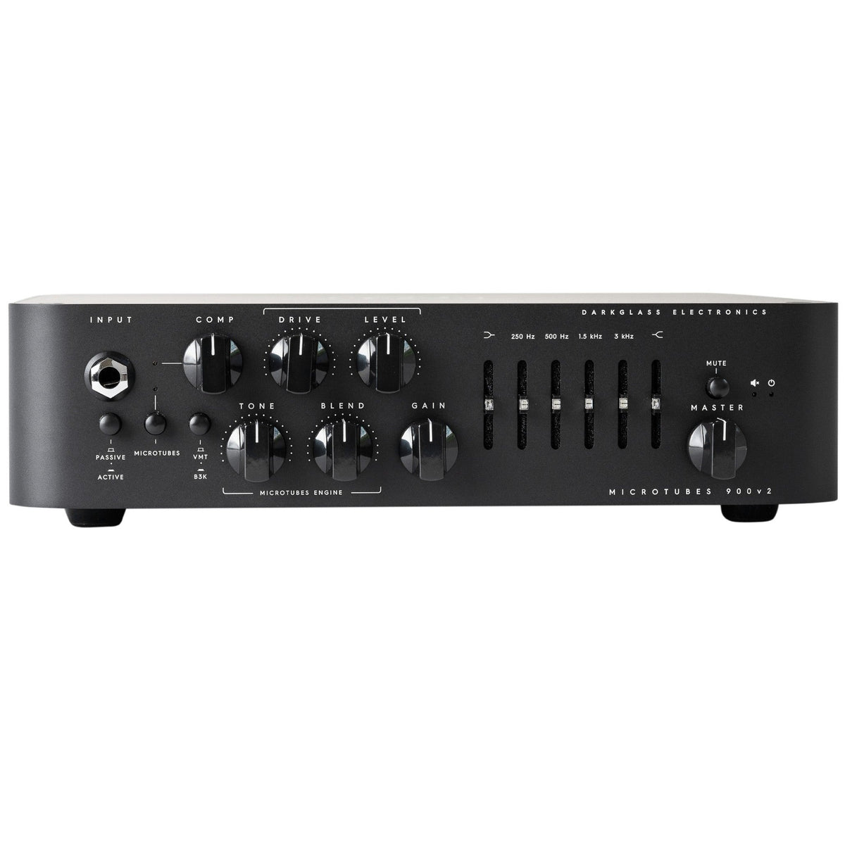 Darkglass Microtubes 900 v2 - 900-Watt Bass Head - Black