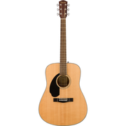Fender CD-60S Left Handed Acoustic Guitar - Walnut Fingerboard, Natural