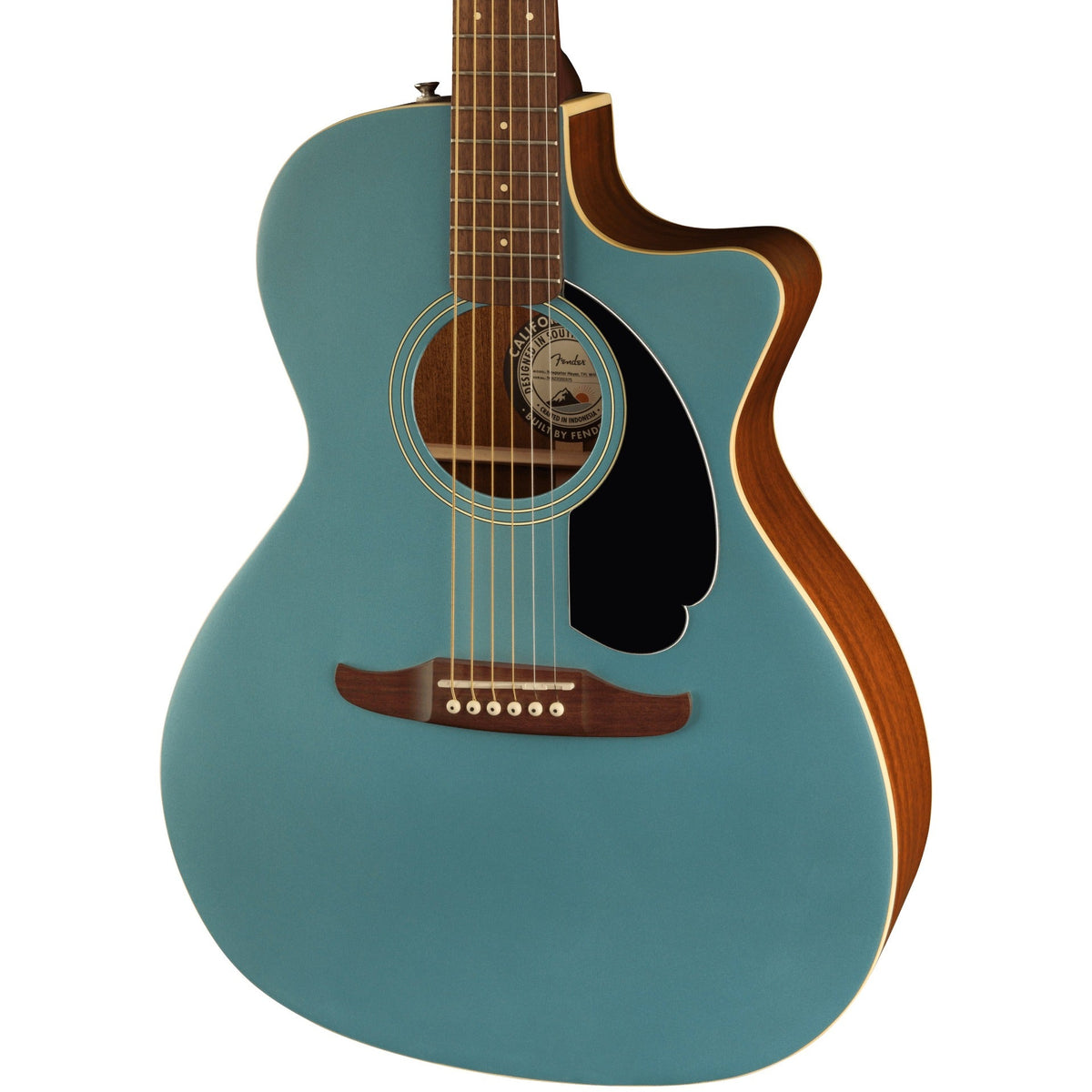 Fender Newporter Player Acoustic Electric Guitar - Tidepool
