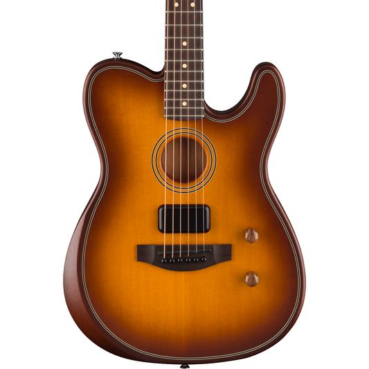 Fender Acoustasonic Standard Telecaster Acoustic Electric Guitar - Honey Burst