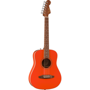 Fender California Standard Redondo Mini Acoustic Guitar - Spruce Top, Fiesta Red