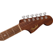 Fender California Standard Redondo CE Acoustic/Electric - Ivory Pickguard, Fiesta Red