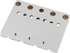 Fender® HiMass™ String-Through 4-String Bass Bridge Assembly With Brass Saddles