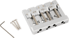 Fender® HiMass™ String-Through 4-String Bass Bridge Assembly With Brass Saddles