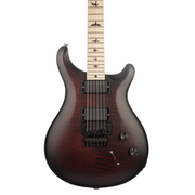 PRS Dustie Waring Signature CE24 Electric Guitar - Satin Fire Red w/Black Wrap Custom Color