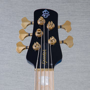 Spector Euro 5 LT 5-String Bass Guitar - Exotic Poplar Burl Blue Fade - CHUCKSCLUSIVE - #]C121SN 21056