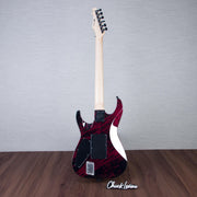 ESP USA M-II FR Electric Guitar - Blood Splatter - #US25150