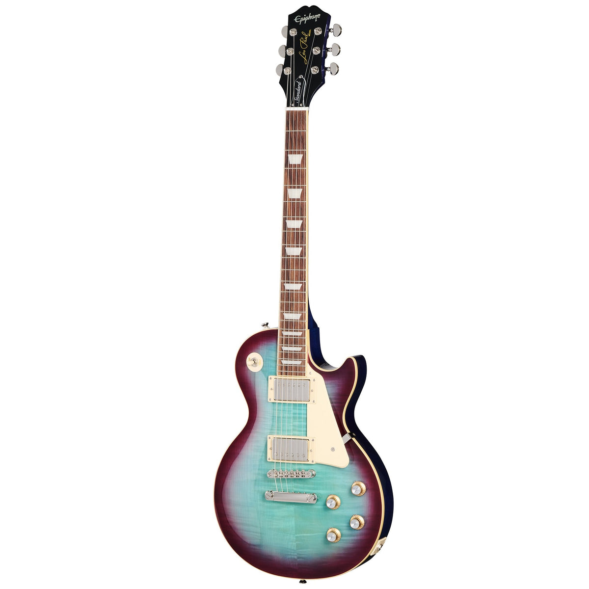 Epiphone Les Paul Stadnard 60's Figured Top Electric Guitar - Blueberry Burst
