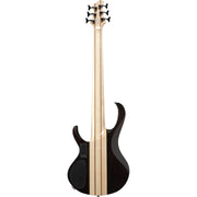 Ibanez BTB766 6-String Bass Guitar - Charcoal Black Burst Low Gloss