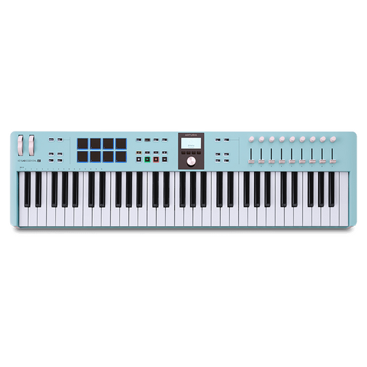 Arturia Keylab Essential 61 MK3 MIDI Controller - Aquamarine