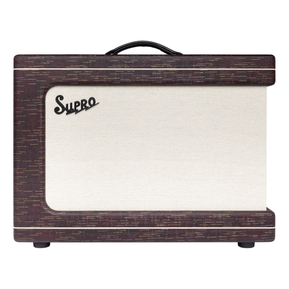 Supro Ambassador Custom 2x10-Inch 50-Watt Combo Tube Guitar Amplifier - Burgundy Gold Scandia