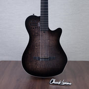 Godin MultiAc Grand Concert SA Nylon String Acoustic-Electric Guitar - Trans Black - CHUCKSCLUSIVE - #25313351